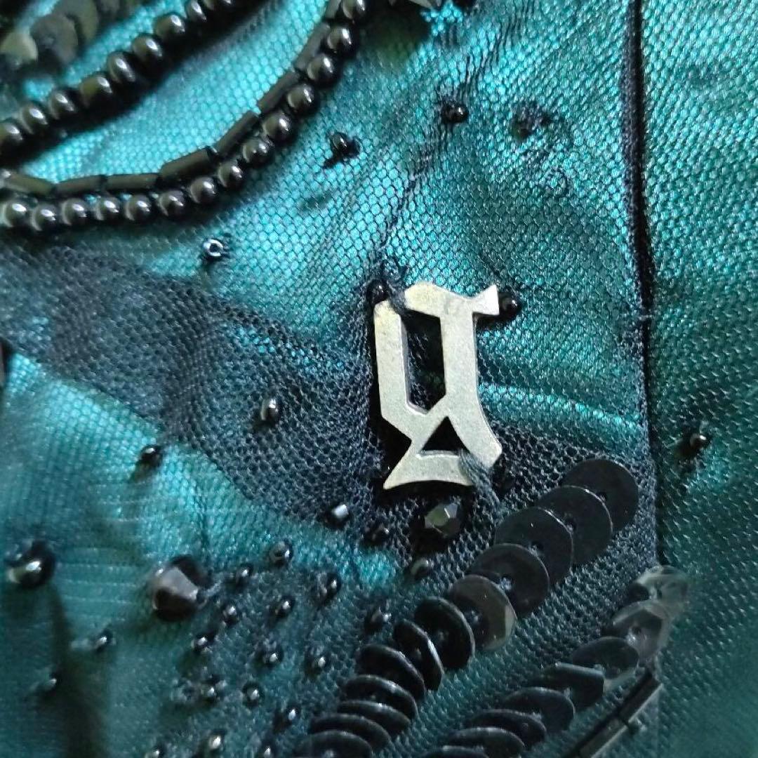 GALLIANO① Beaded Sequin Dress One-piece