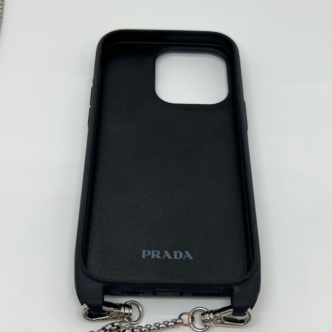 プラダ iPhone 13Pro/14Pro チェーン スマホケース 0261
