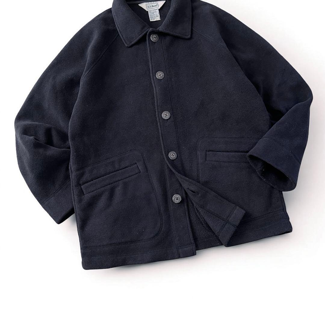 90s L.L.BEAN フリース カバーオール ジャケット