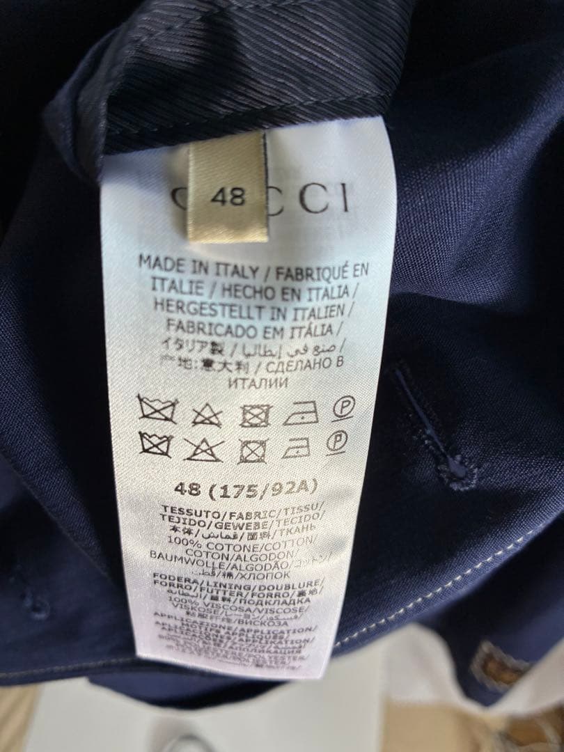 【ダル】GUCCI Eschatology テーラードジャケット 48