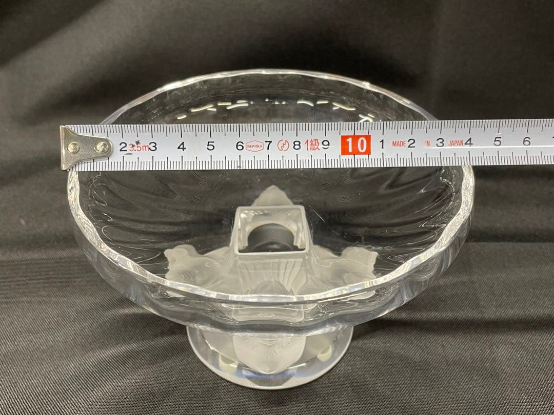 【USED】LALIQUE ラリック　コンポート　コンポート皿　France