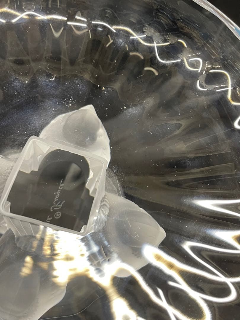 【USED】LALIQUE ラリック　コンポート　コンポート皿　France