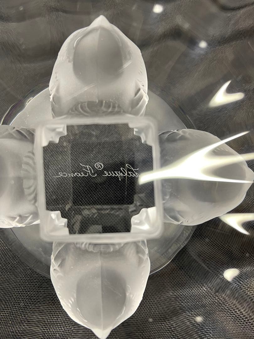 【USED】LALIQUE ラリック　コンポート　コンポート皿　France