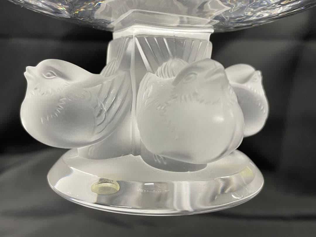 【USED】LALIQUE ラリック　コンポート　コンポート皿　France