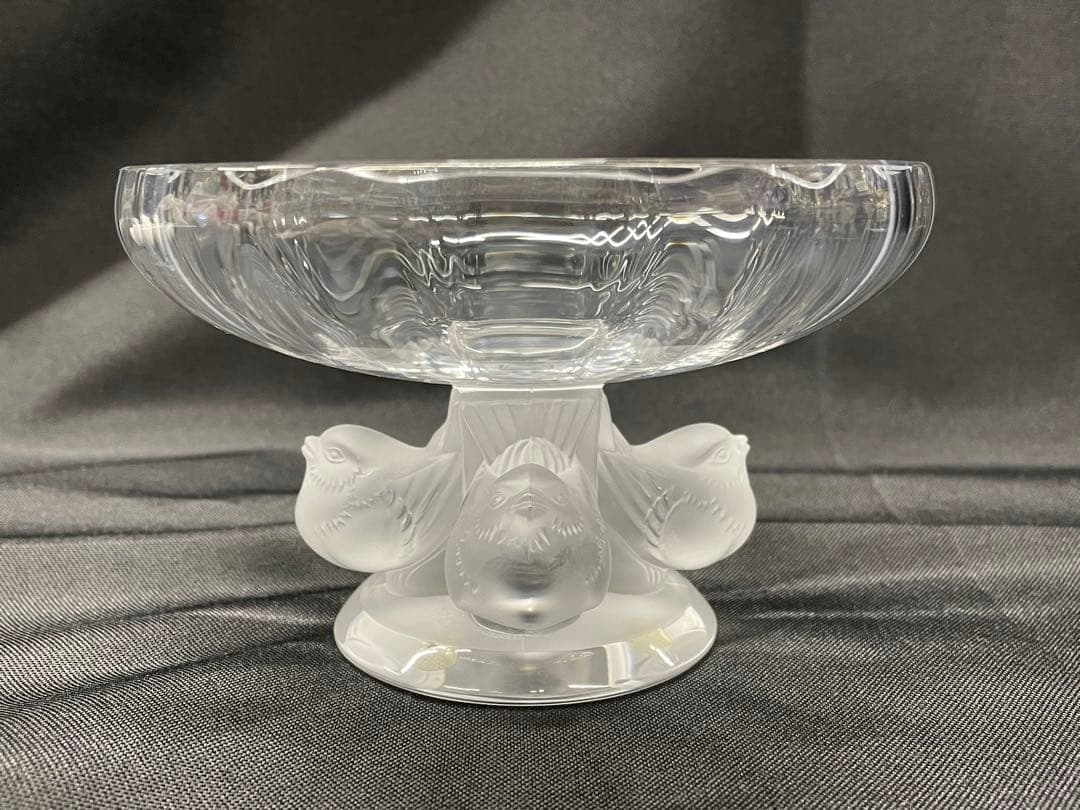 【USED】LALIQUE ラリック　コンポート　コンポート皿　France