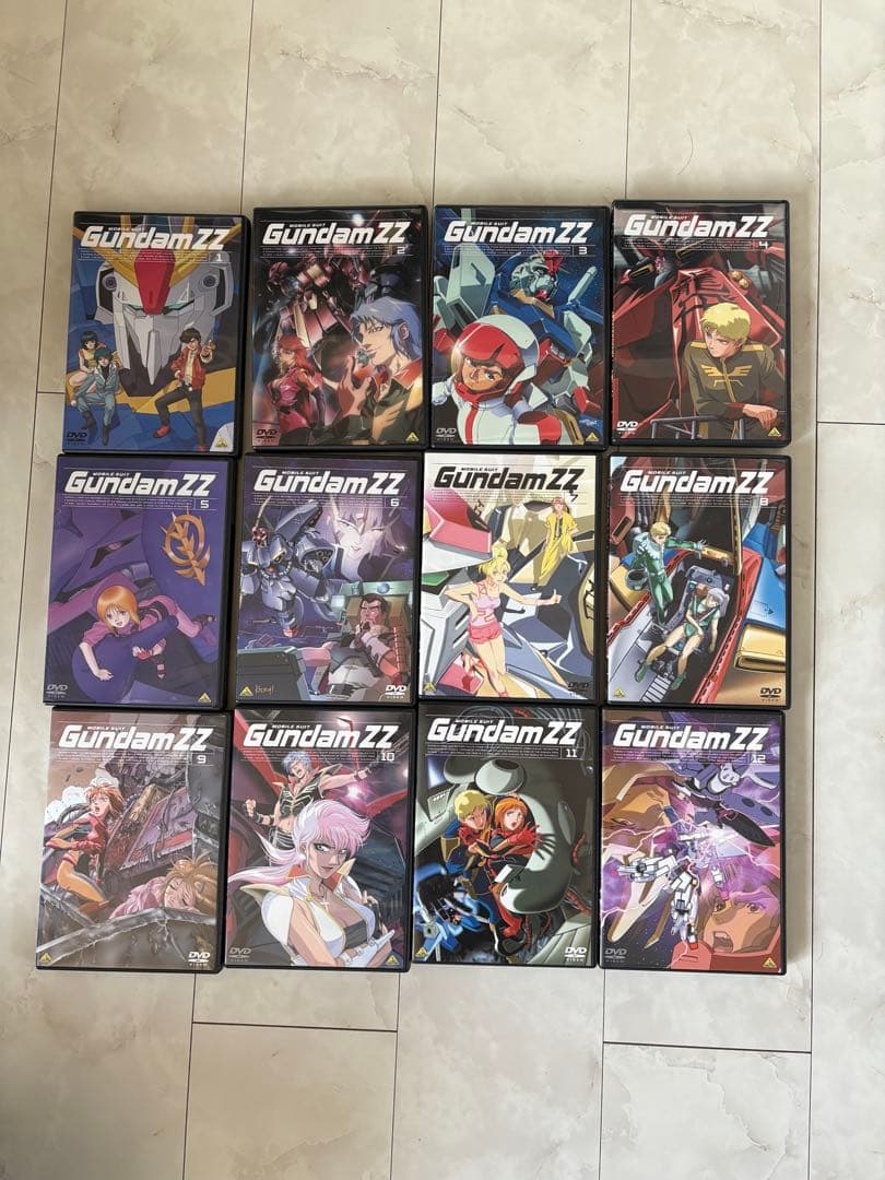機動戦士Z ZガンダムDVD 1から12完結