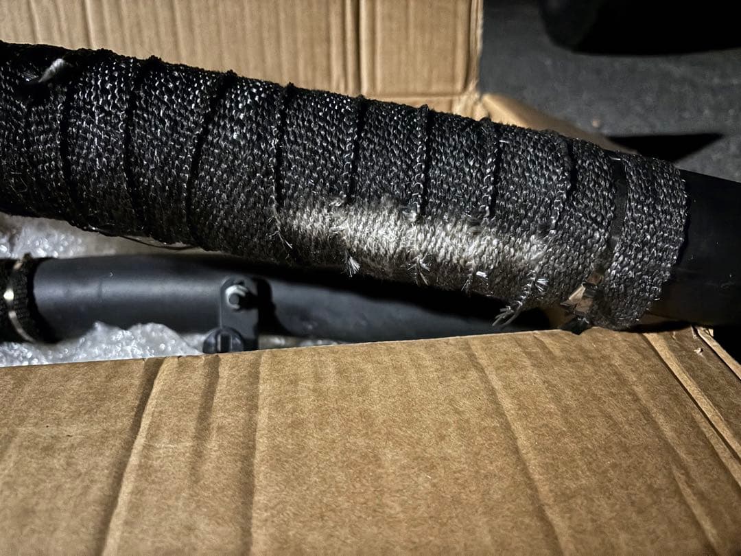 甘味大好き ドラッグスター400 t&f ベントマフラー ブラック