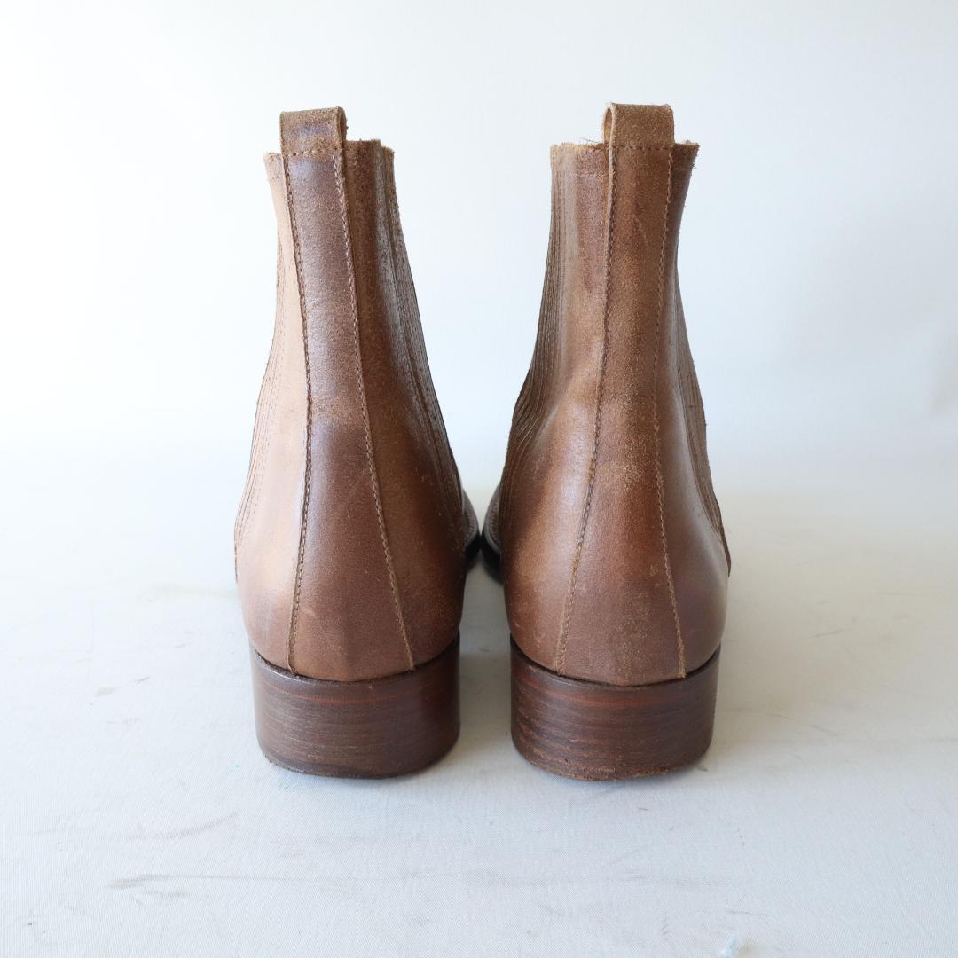しむらのけん様　エルメス　サイドゴアブーツ　プエブロレザー　ブラウン　39