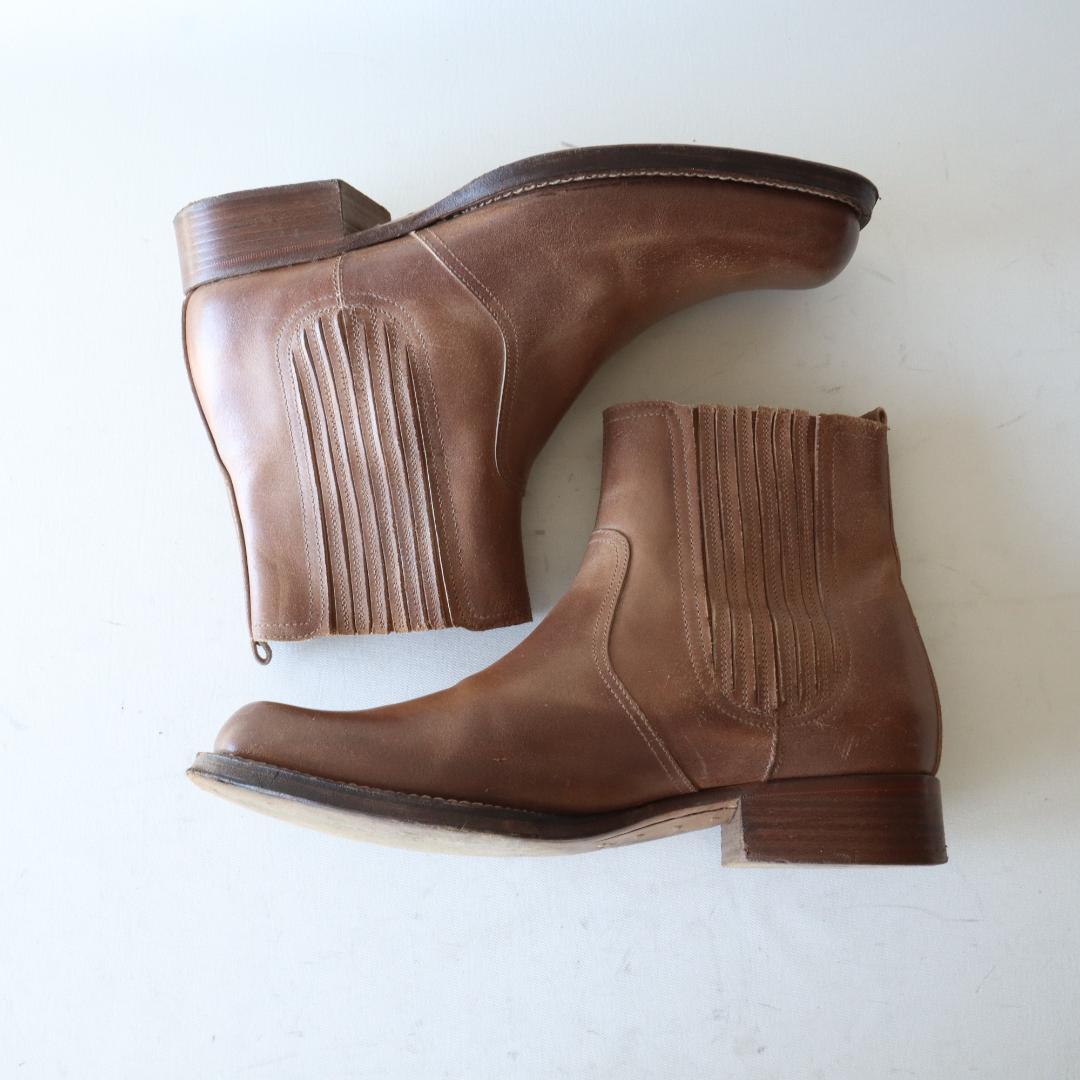 しむらのけん様　エルメス　サイドゴアブーツ　プエブロレザー　ブラウン　39