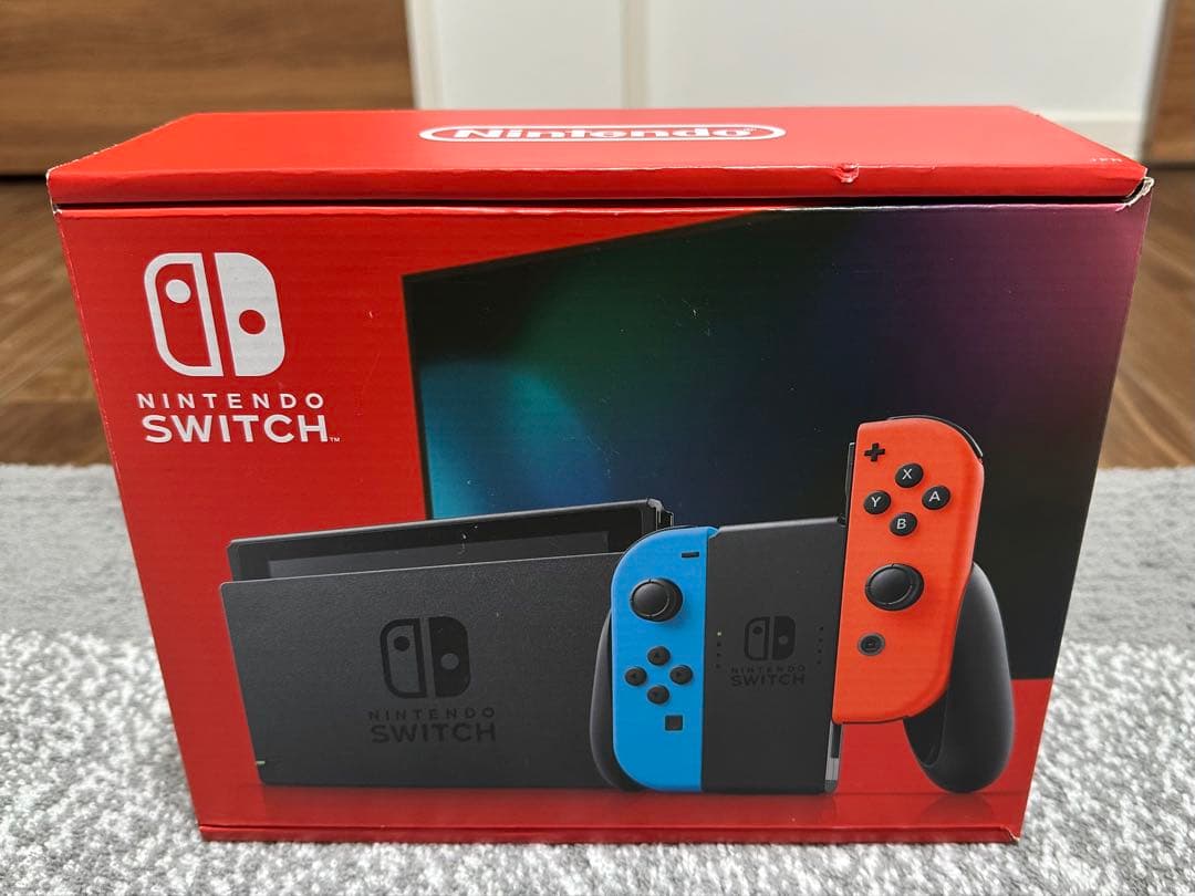 【新品未使用】Nintendo Switch 青/赤 ジョイコン 本体