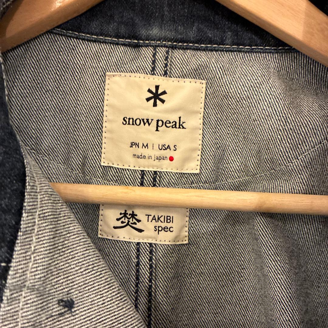  peak TAKIBI デニムカバーオール M