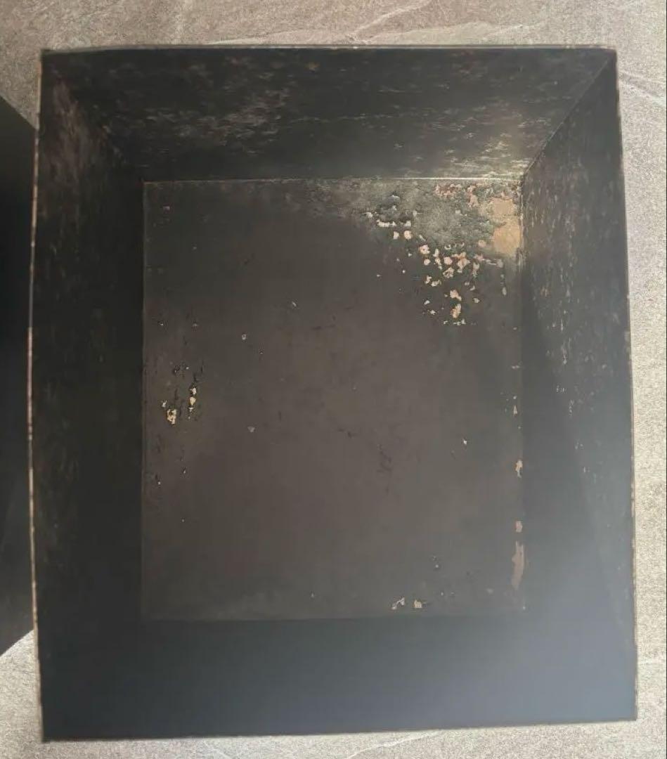 アイアン　引き出し　アンティーク　インダストリアル　ブラック　3段　チェスト