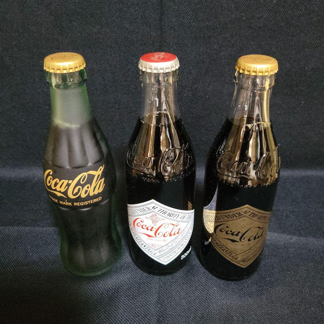 ハマちゃん☆コカ・コーラ100周年ボトルゴールドラベル2000年記念ボトル