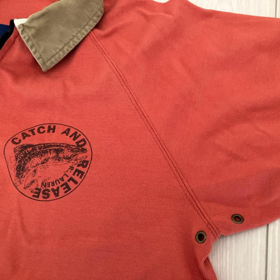 希少 vintage polo catch and release ラガーシャツ