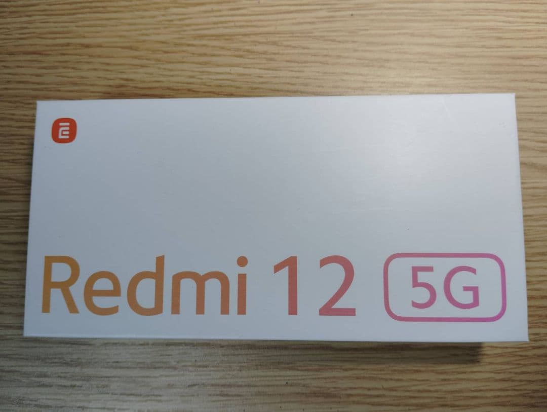 【新品同様】Redmi12 ５Gポーラーシルバー8GB/256GB