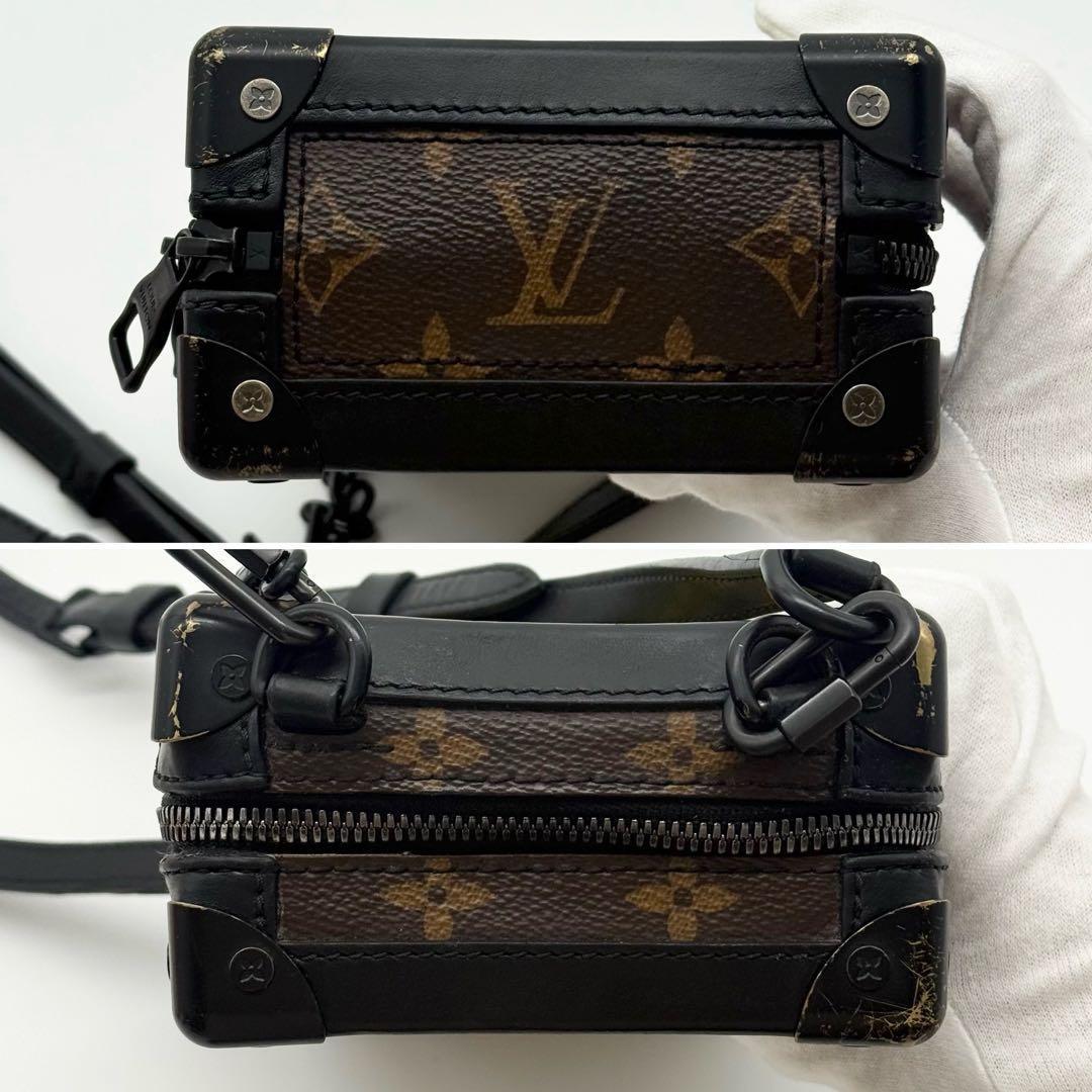 美品 ルイヴィトン モノグラム タフタージュ ソフトトランク ショルダーバッグ