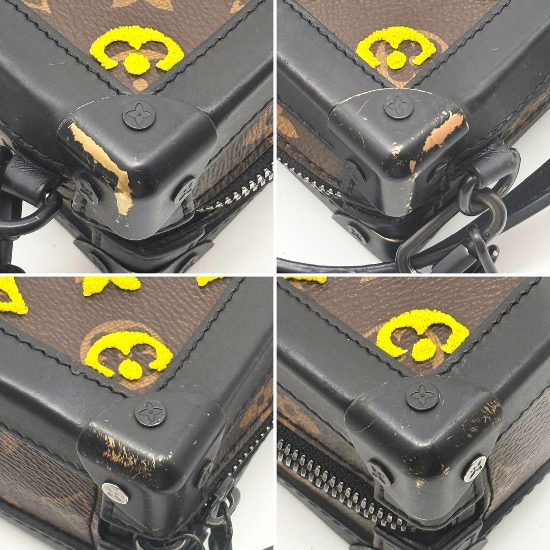 美品 ルイヴィトン モノグラム タフタージュ ソフトトランク ショルダーバッグ