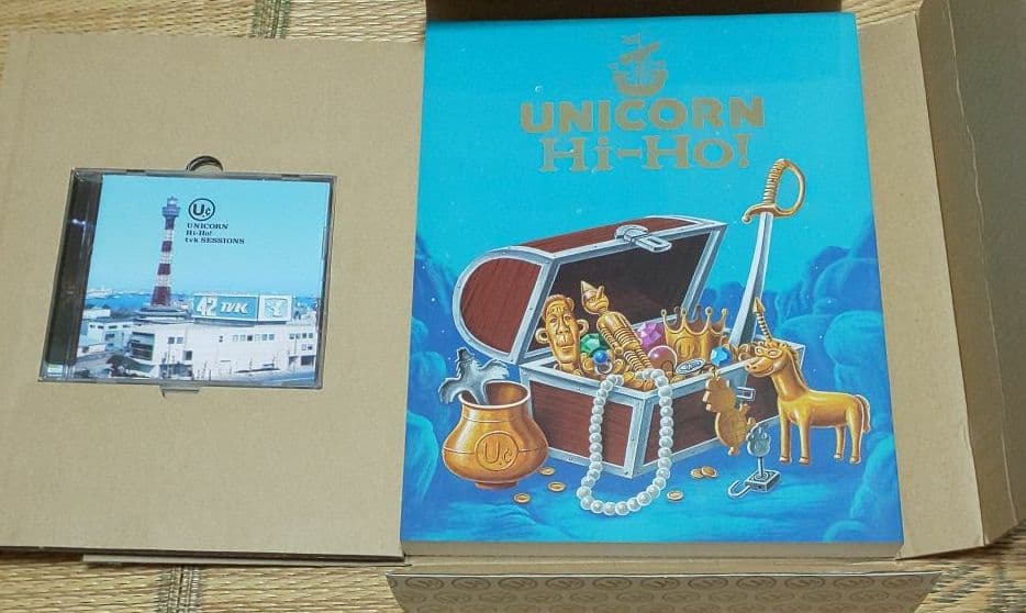 新品★秘宝 BOOK ＆ DVD「Hi-Ho!」 UNICORN ユニコーン