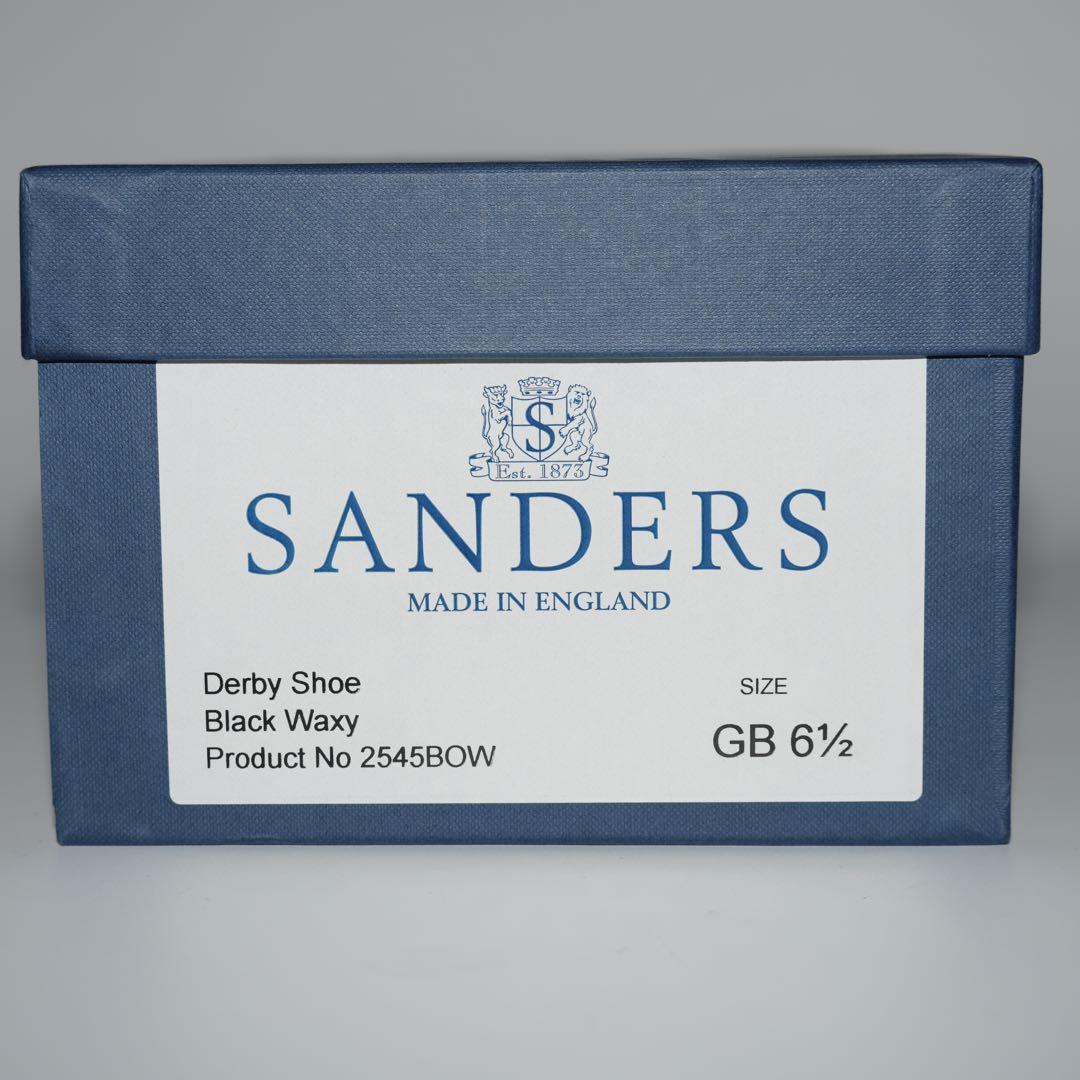 靴 sanders 2545BOW B.G.S. DERBY SHOE 6H