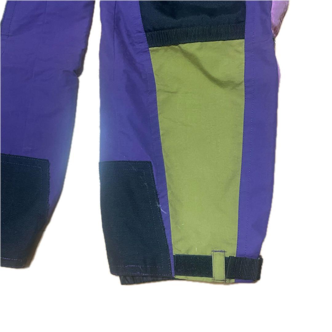 90sノースフェイス スノーボード スノーウェア スキーウェア パンツ