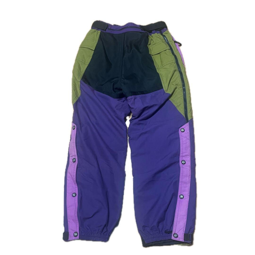 90sノースフェイス スノーボード スノーウェア スキーウェア パンツ