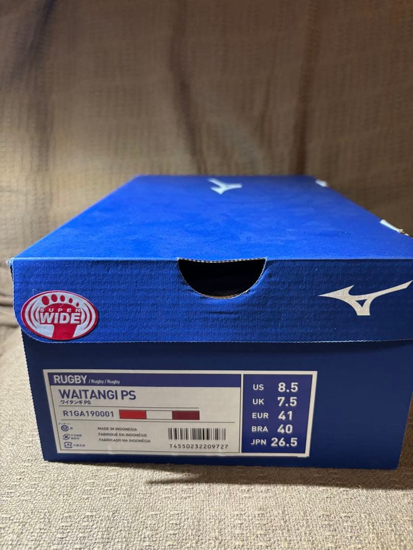 お得！Mizuno ワイタンギPS スーパーワイド ラグビースパイク【新品】