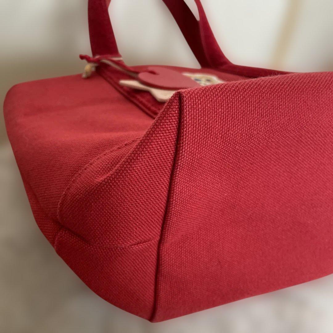 LOVERARY BY FEILERオールドテデイワッペントートバッグ 小