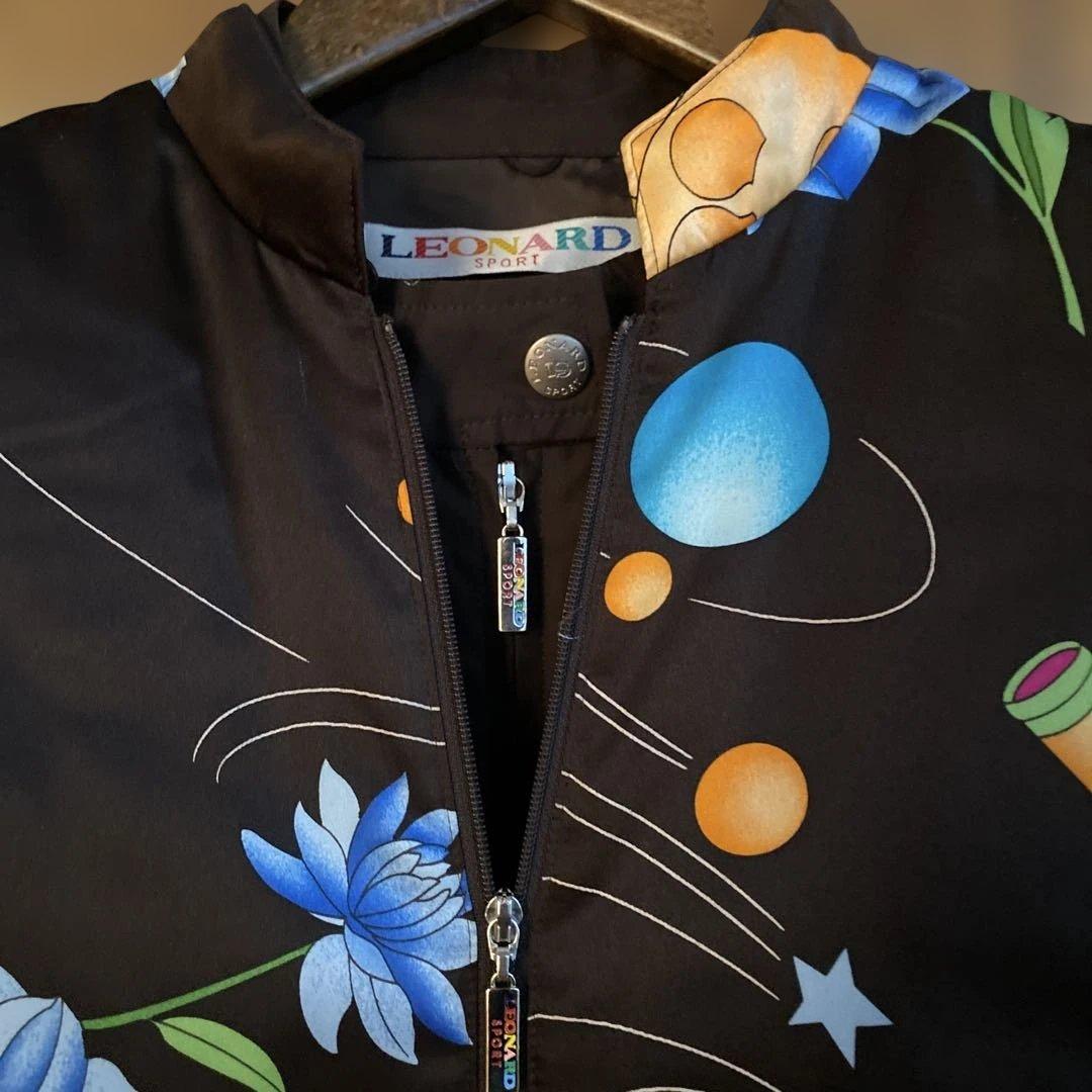 レオナール スポーツ　茶色　ライナーベスト　 付き　お値引き