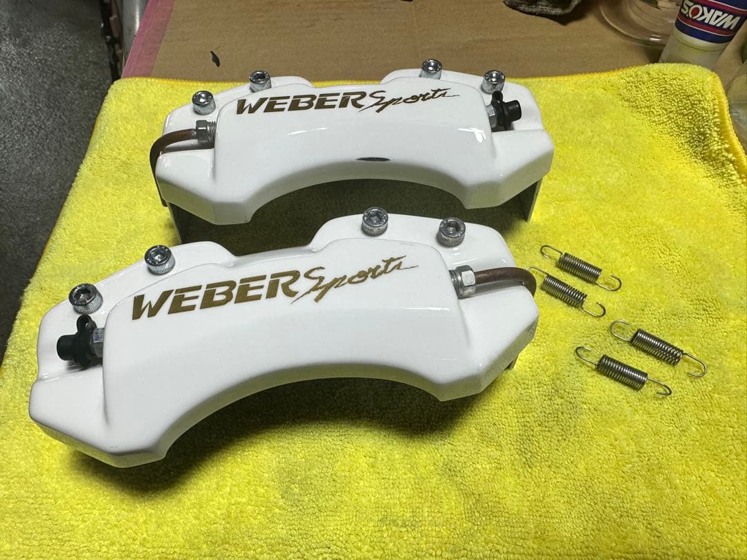 NBOX JF1ターボ WEBER Sports ブレーキキャリパーカバー