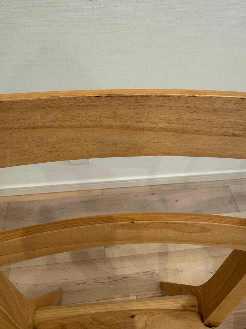 マユゲ犬！ 堀田木工所 無垢 ダイニングチェア 1脚 ① 引き取り可