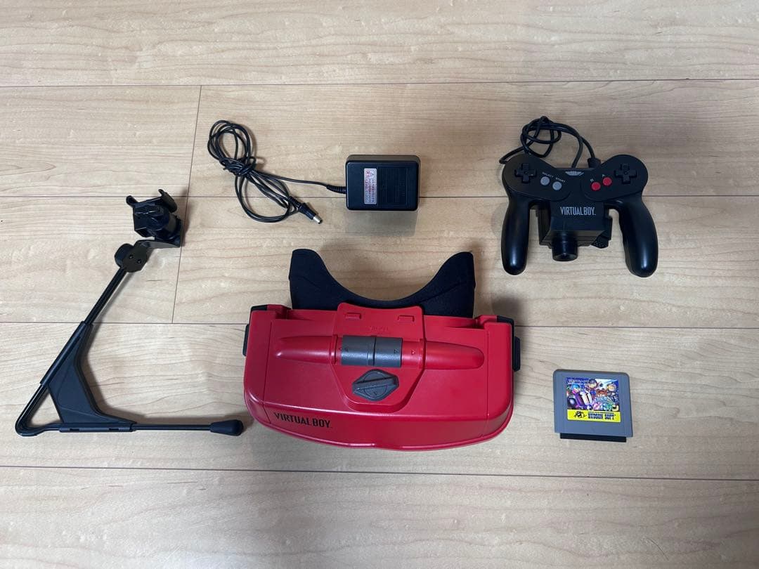 Nintendoバーチャルボーイ（本体・付属品完品・ソフト付）【動作確認済み】
