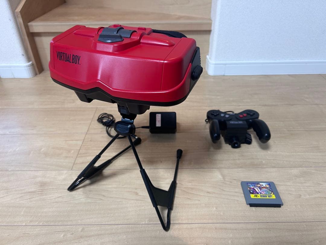 Nintendoバーチャルボーイ（本体・付属品完品・ソフト付）【動作確認済み】