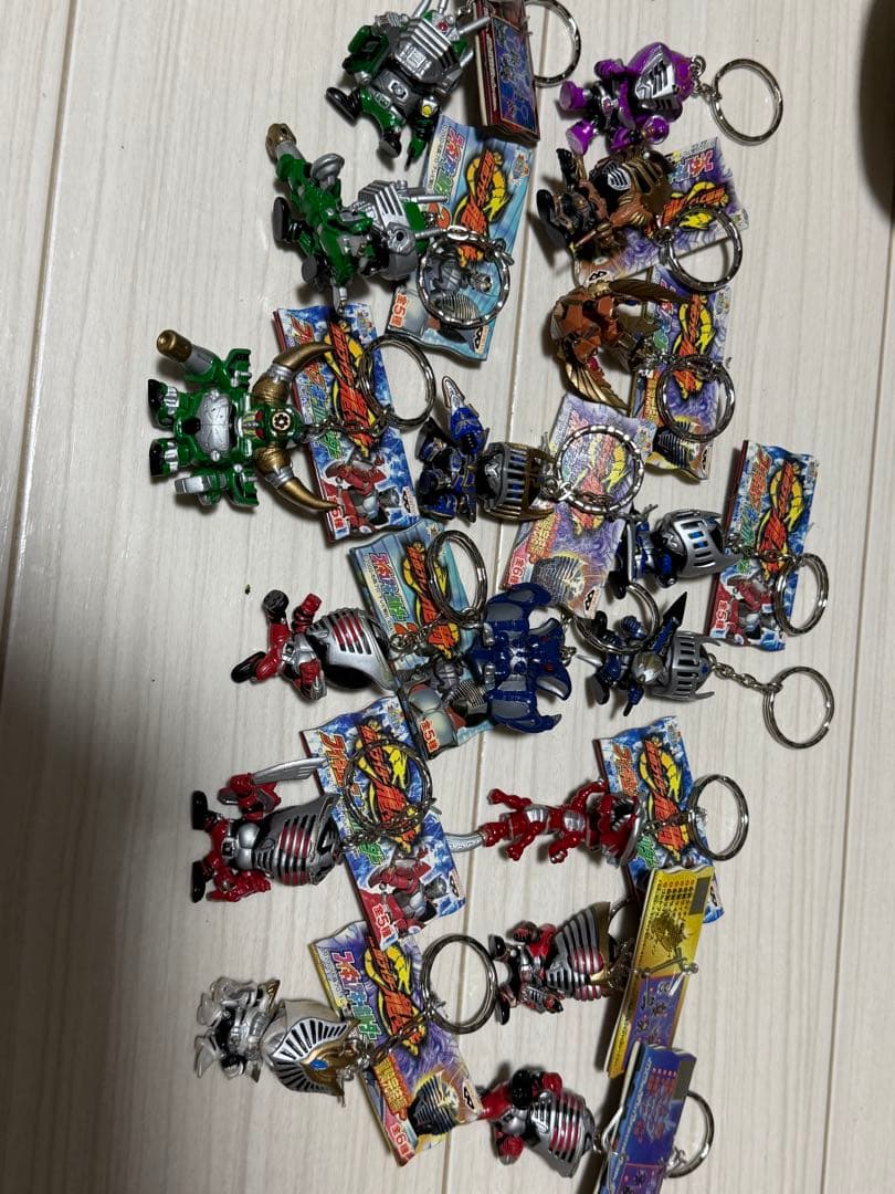 仮面ライダー　ウルトラマン　キャラクター キーホルダーセット