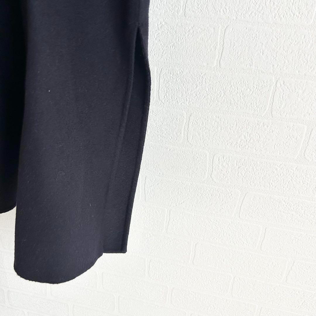 UNITED ARROWSリバーポンチョコート　ネイビー　M