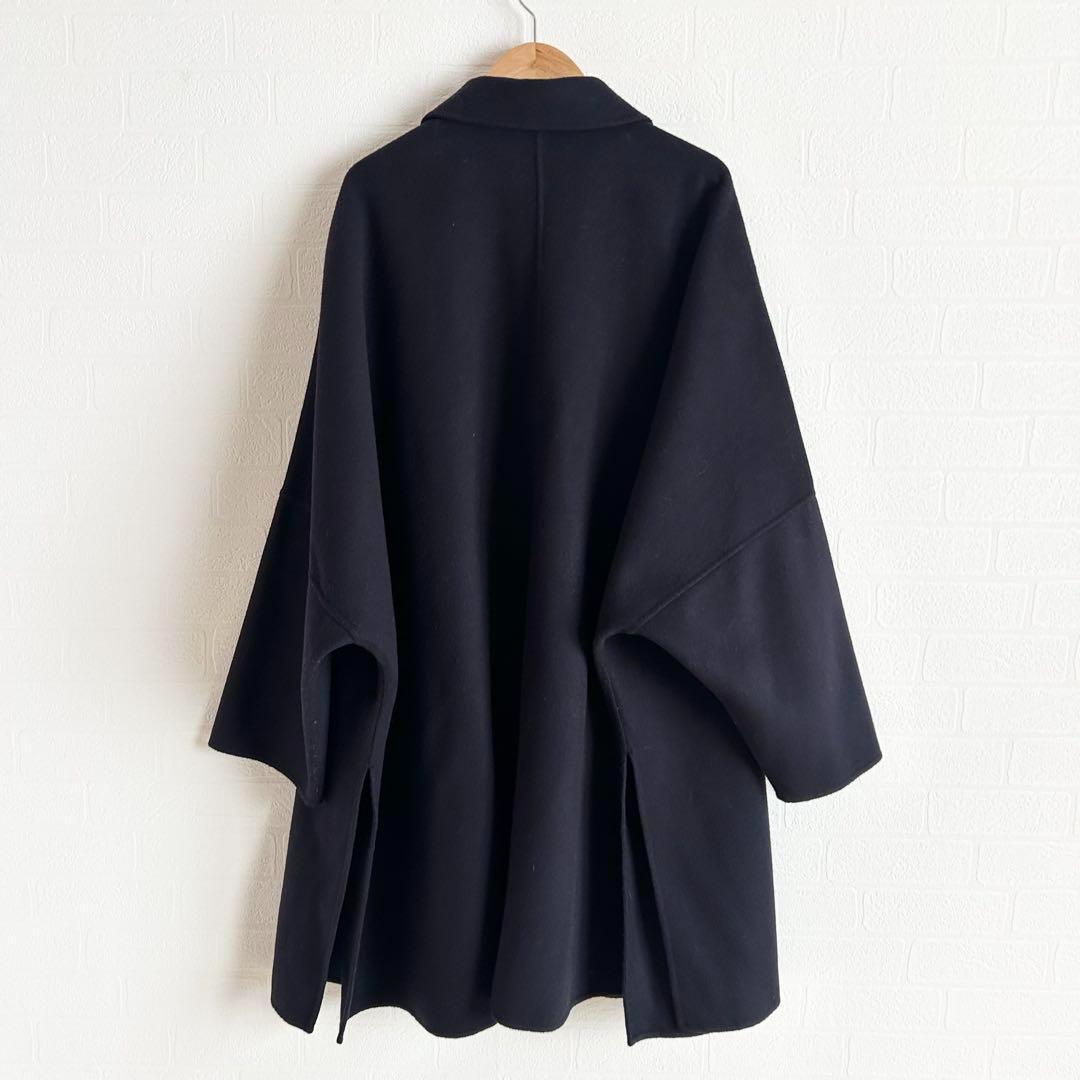 UNITED ARROWSリバーポンチョコート　ネイビー　M