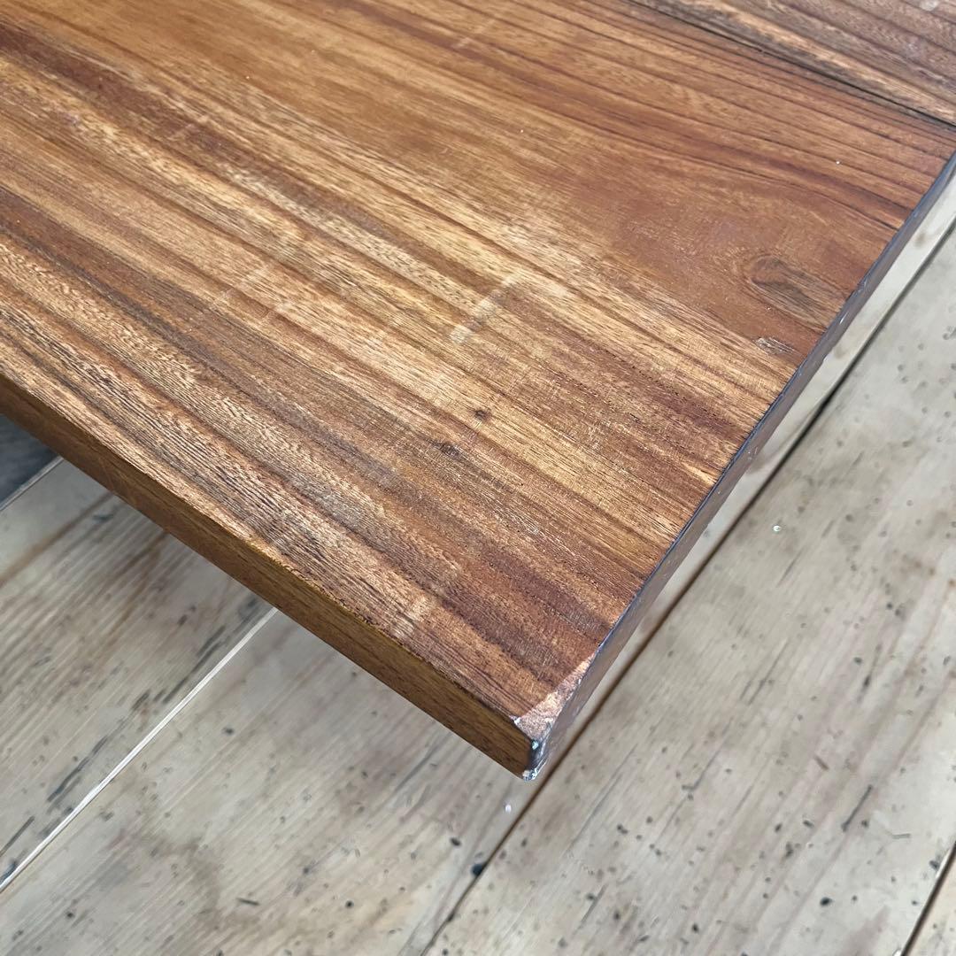 アンティーク 総欅材 ケヤキ ローテーブル 希少 無垢材 ②