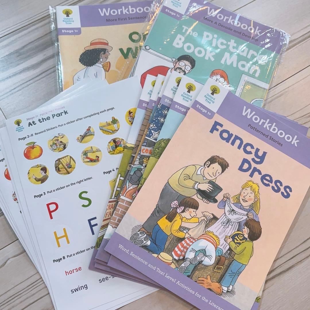 ORT Oxfordreadingtree Stage 1＋48冊ワーク3セット