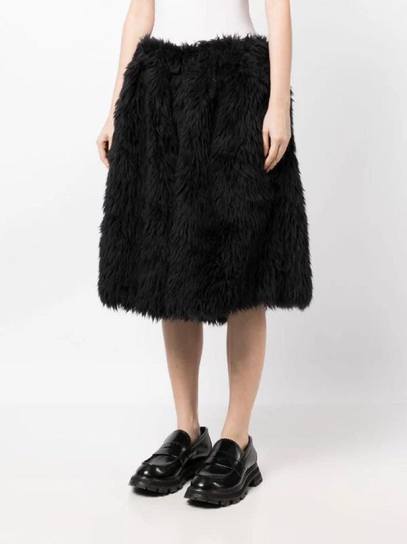 COMME des GARCONS コムデギャルソン ワイドハーフパンツ ファー