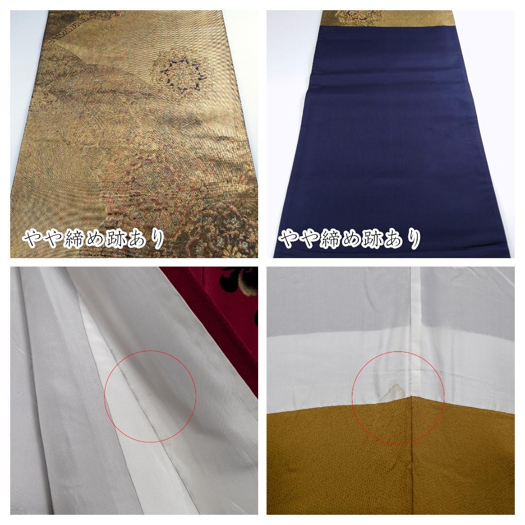 あみい R7SK1335 振袖 モダン お洒落 花 赤 黒 ゴールド