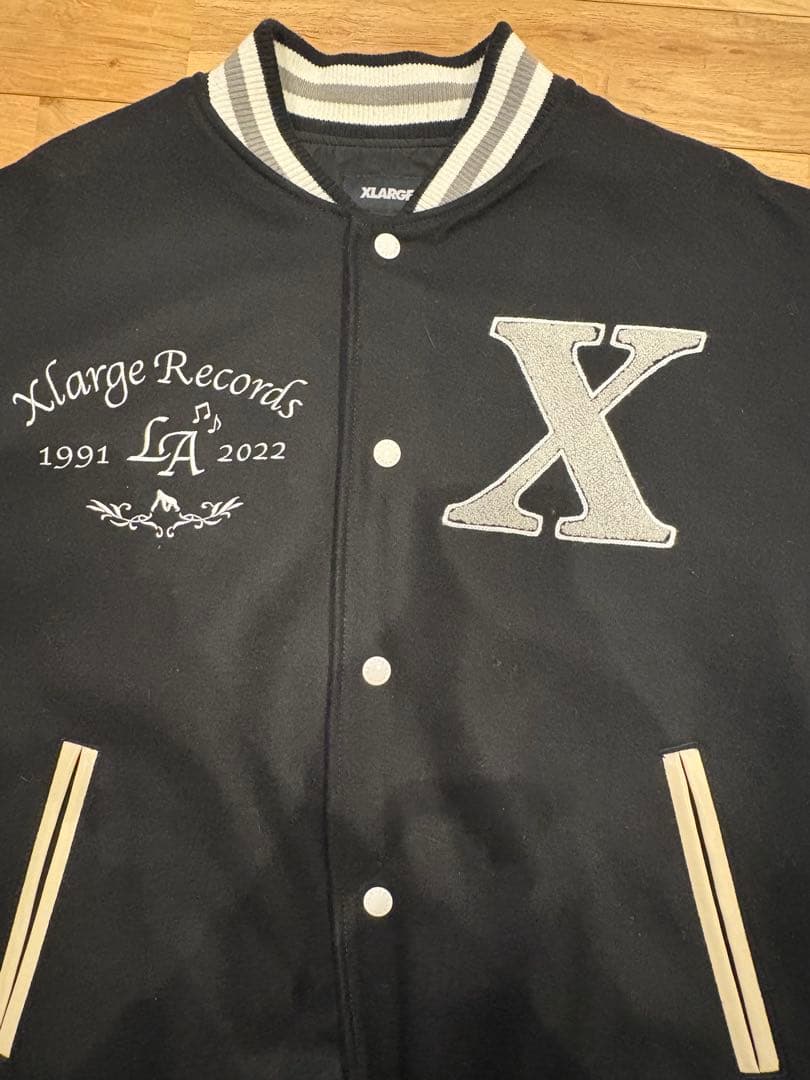 XLARGE スタジャン ゴリラロゴ 刺繍ロゴ ワッペン1994-2022