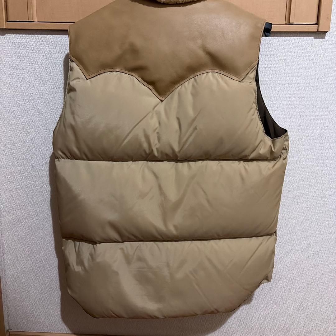 ベージュ ダウンベスト サイズ40