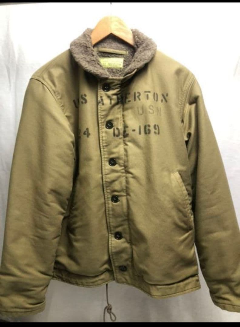 バズリクソンズN1デッキジャケット(М)ステンシル