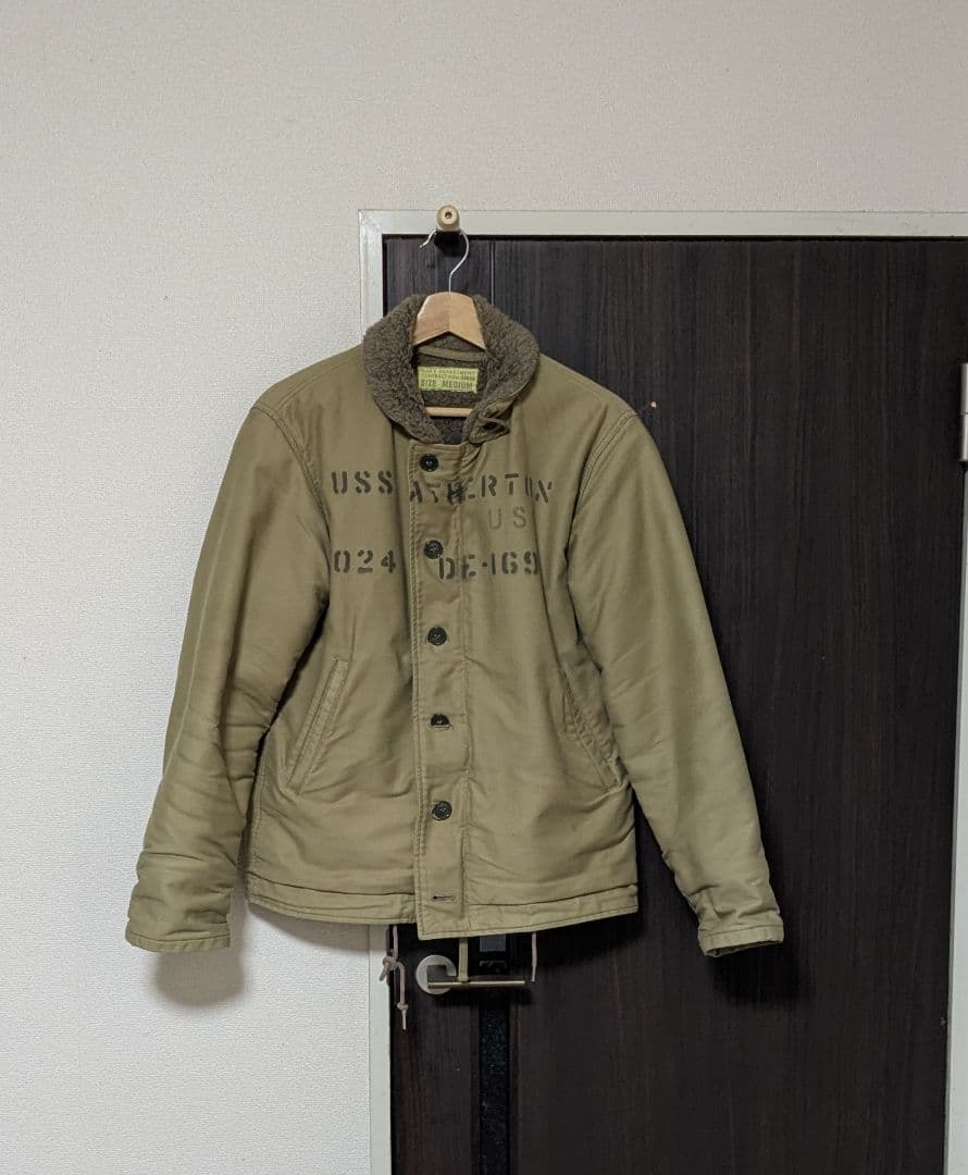 バズリクソンズN1デッキジャケット(М)ステンシル