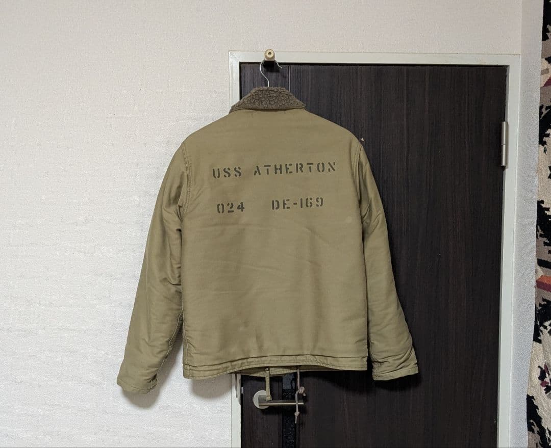 バズリクソンズN1デッキジャケット(М)ステンシル