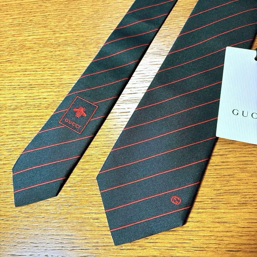 【未使用品】GUCCI グッチ ネクタイ 蜂bee