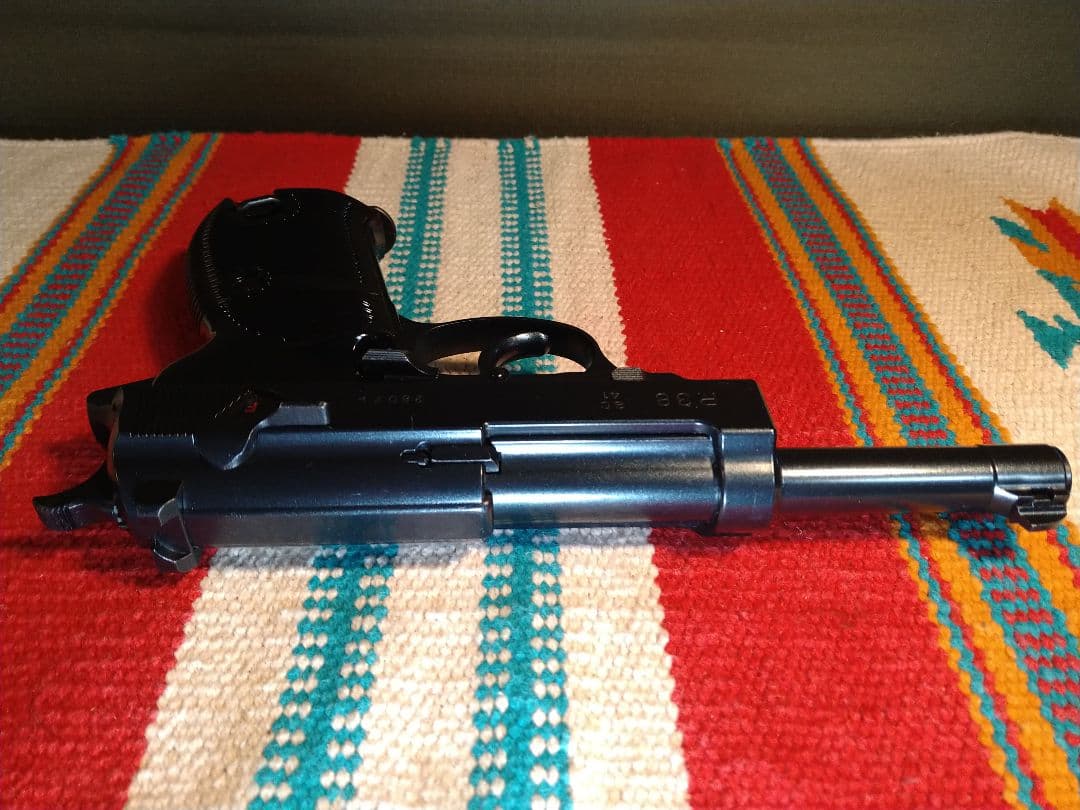 希少な美品！マルゼン　ワルサーP38　キャロム社モリブデンブルーカスタム！漏無し