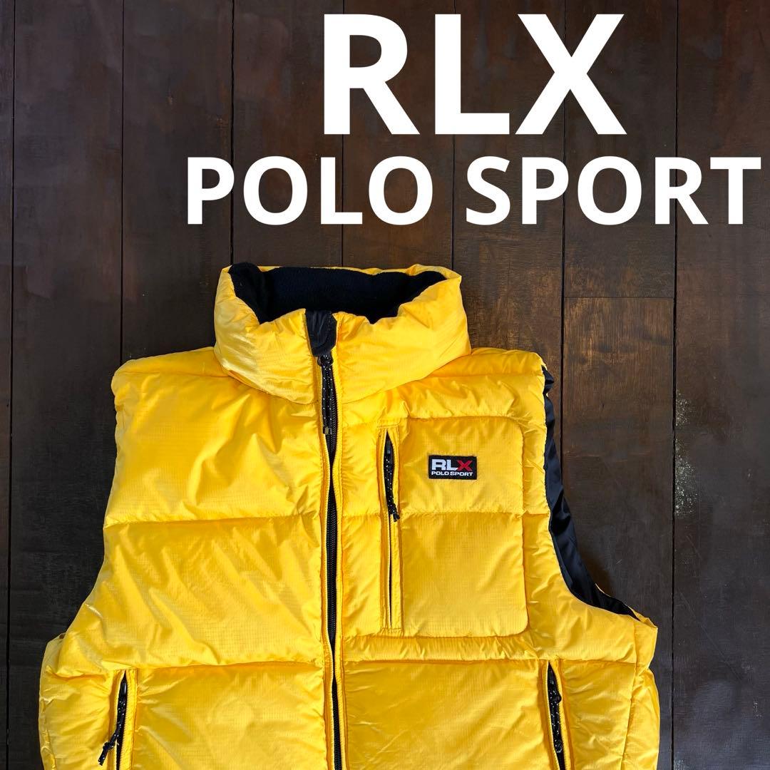 希少！！【RLX POLO SPORT ポロスポーツラルフローレン】ダウンベスト