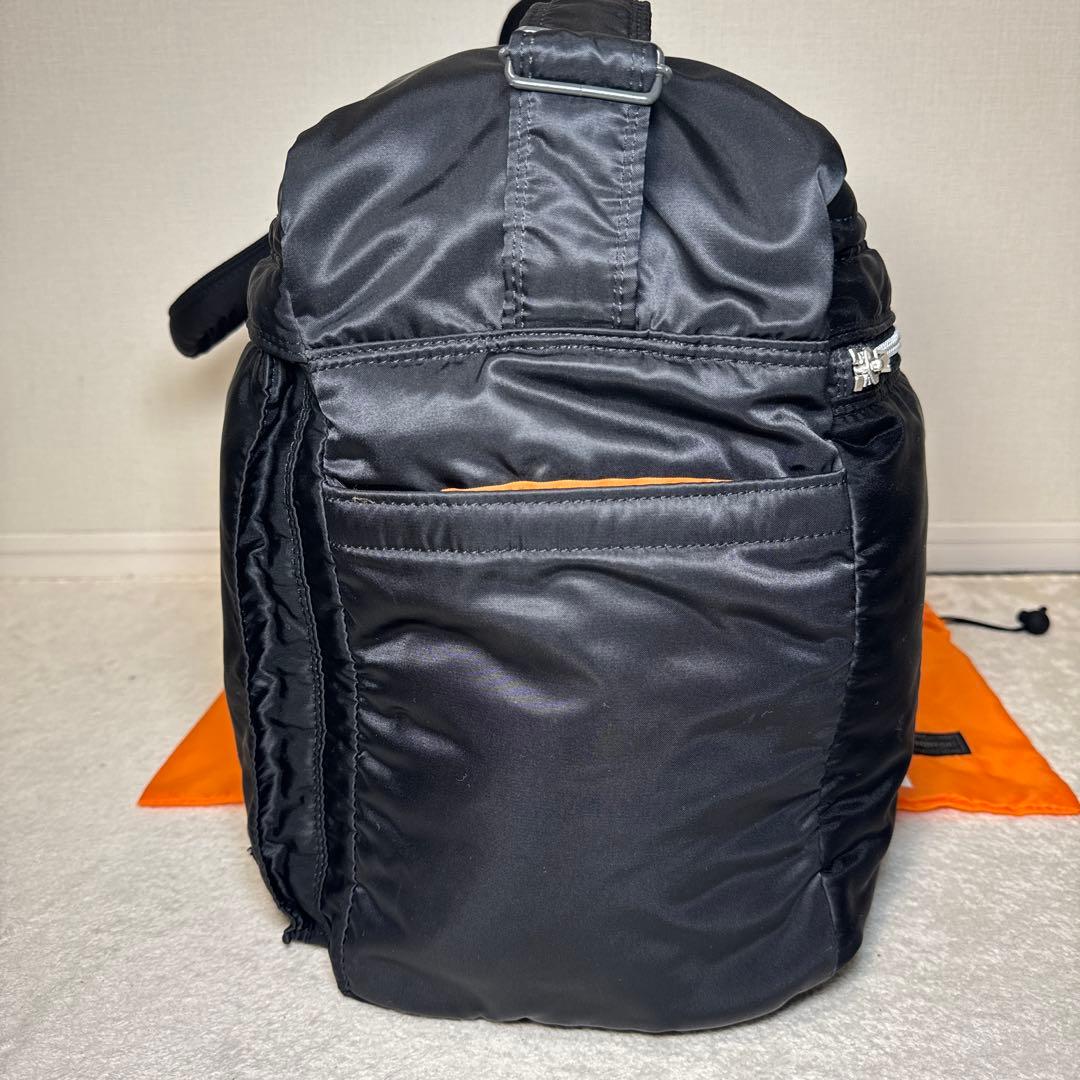 47 美品　ポーター　タンカー　ボストンバッグ　ブラック　2way