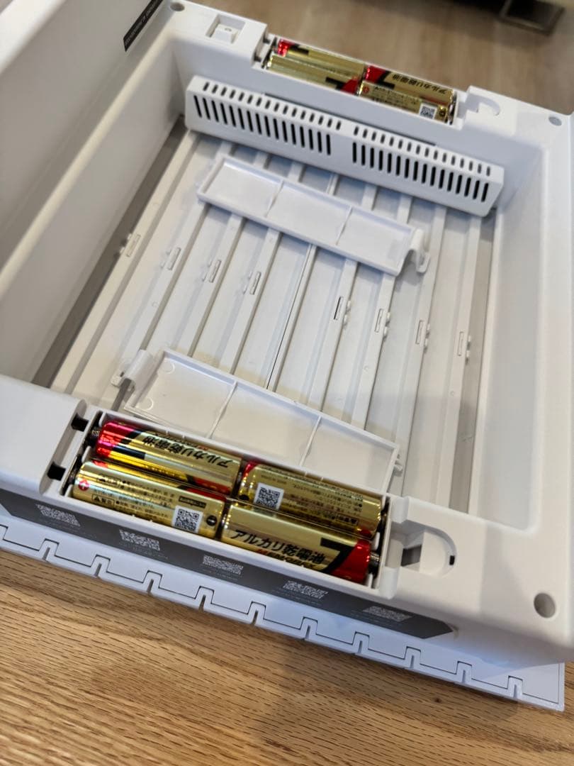 ZitA SQUARE ホワイト ジータスクエア　ゴミ箱