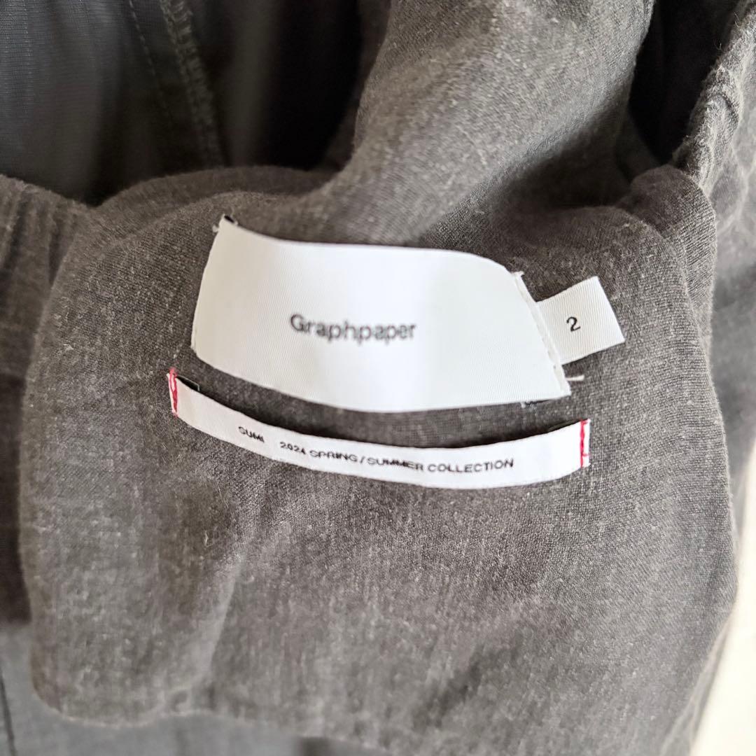 パンツ Graphpaper Linen Cupro Track Pants